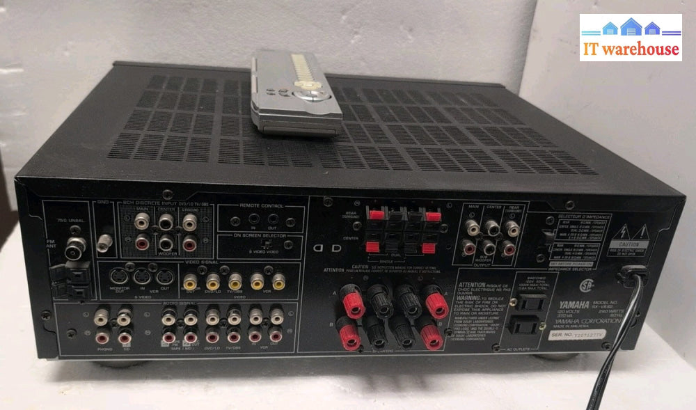 (Nice) Yamaha RX-V692 Natural Sound AV Receiver -