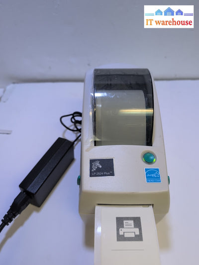 (NICE) Zebra LP2824 Plus Direct Thermal Label Printer (ETHERNET + USB) -