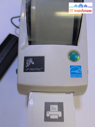 (NICE) Zebra LP2824 Plus Direct Thermal Label Printer (ETHERNET + USB) -