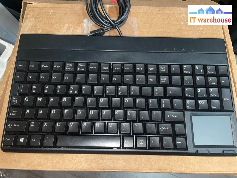 (Nice) ZF Electronics Cherry G86 SPOS G86-624001EUADAA Wired Black USB Keyboard