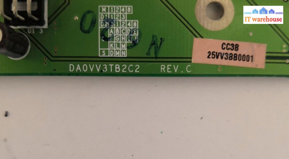 - NIKO I/R & FUNCTION CONTROL BOARD 25VV3BB0001 DA0VV3TB2C2 FOR MODEL OTP-3211W