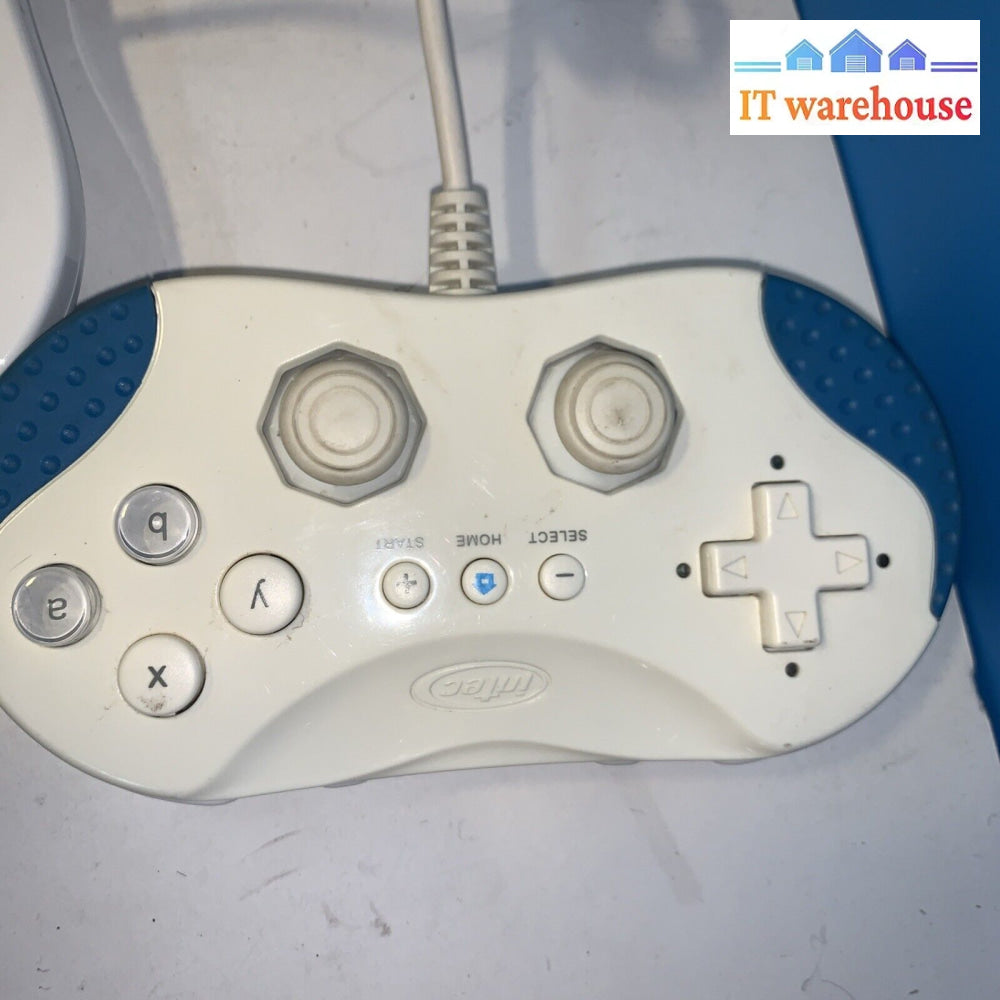 Nintendo Wii Classic Wired White Controller RVL-005 & Intec controller