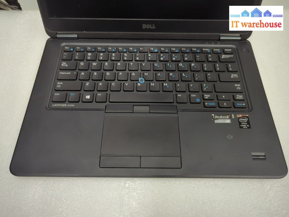 (NO BOOT, FOR PARTS) Dell Latitude E7450 i5 LAPTOP (NO RAM, NO SSD) -