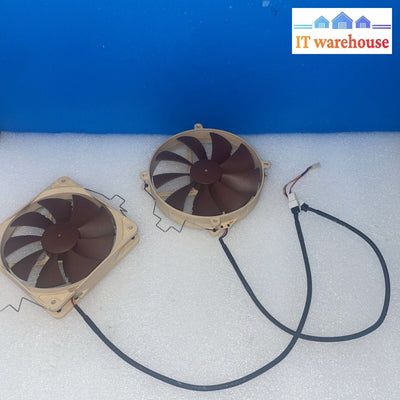 Noctua Nf-P14 140Mm & Nf-P12 120Mm 3-Pin Cooling Fans With All 4 Heatsink Clips