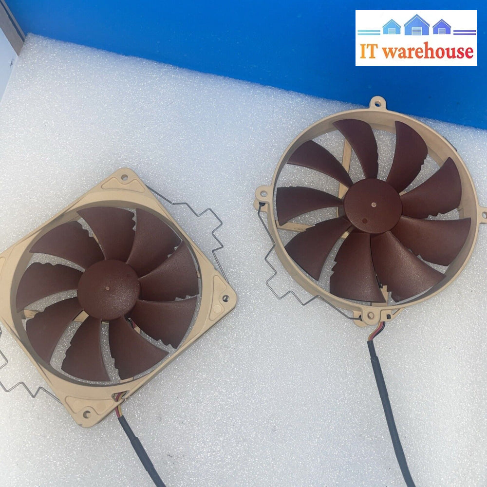 Noctua Nf-P14 140Mm & Nf-P12 120Mm 3-Pin Cooling Fans With All 4 Heatsink Clips