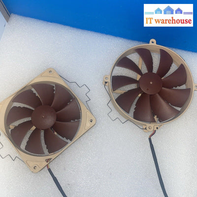 Noctua Nf-P14 140Mm & Nf-P12 120Mm 3-Pin Cooling Fans With All 4 Heatsink Clips
