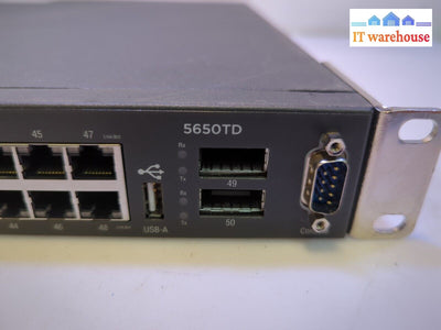 NORTEL 5650-TD 48 Ports Rackmount Gigabit Network Switch - 