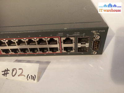 -Nortel Avaya 4550T-PWR 4500 48-Port 10/100BaseTX PoE Ethernet Routing Switch @@