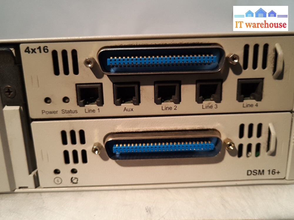 - Nortel Bcm200 Business Communications Manager With 4X16 Modules (Nt7B10Aadt)