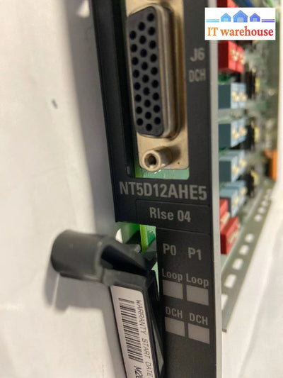 ～  Nortel Meridian NT5D12AHE5 Rlse 04 Dual DTI/PRI D-Channel Card