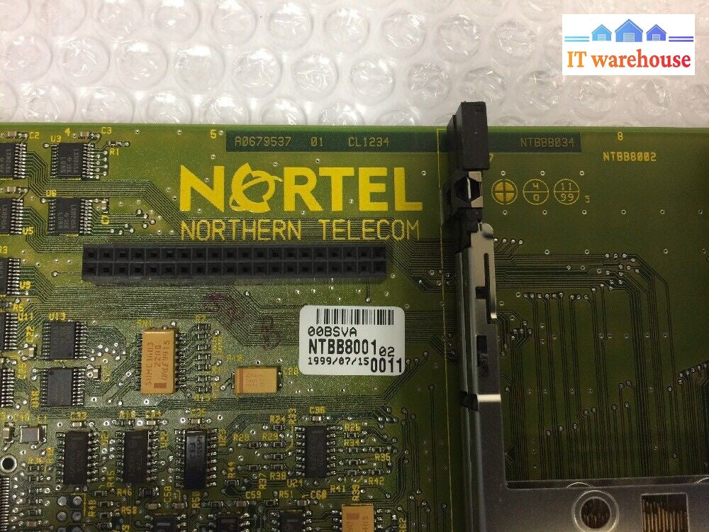 - Nortel Networks NTBB80XX NTBB80AA  NTBB8001 02 Media Services Interface Card 