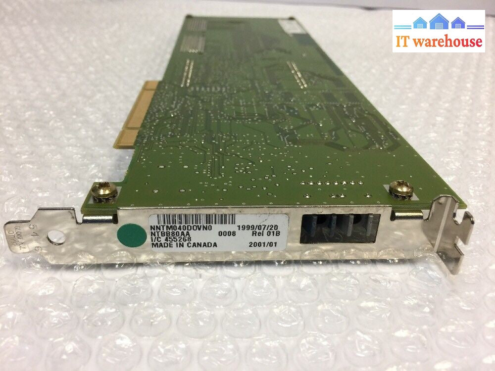 - Nortel Networks NTBB80XX NTBB80AA  NTBB8001 02 Media Services Interface Card 