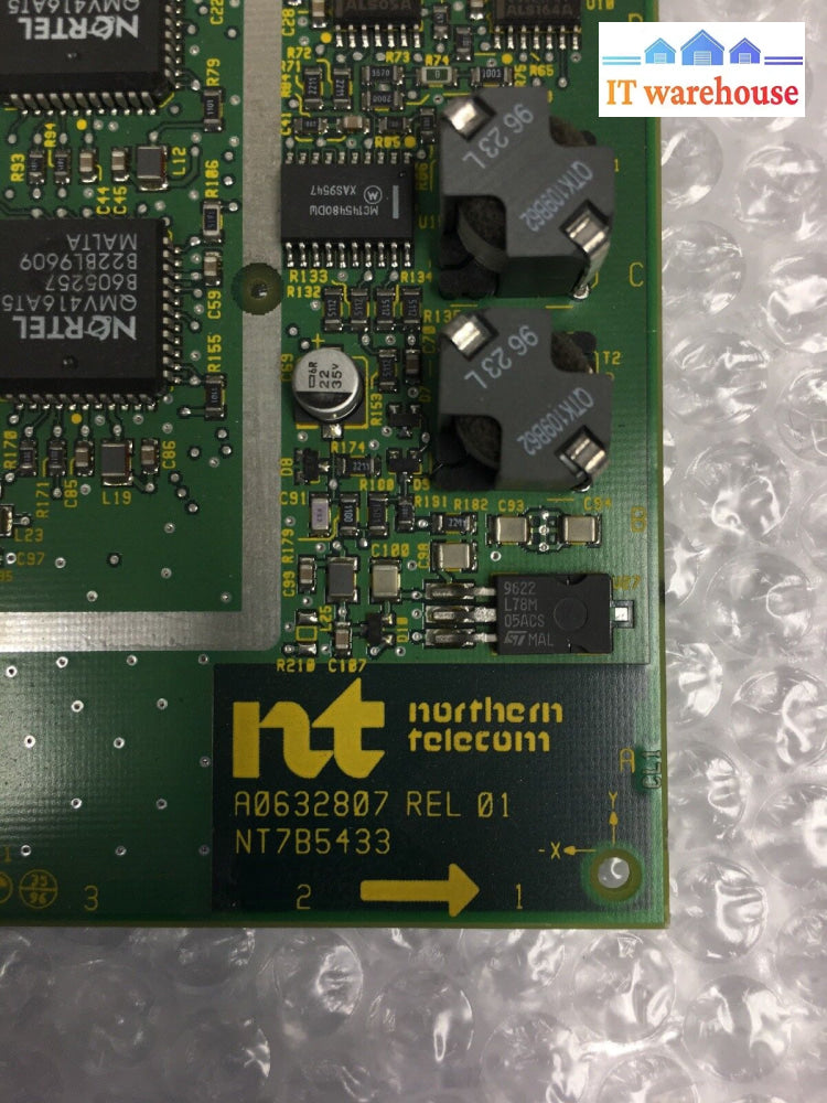 + Nortel Northern Telecom Nt7B5433 Backplane Circuit Card-Board A0632807