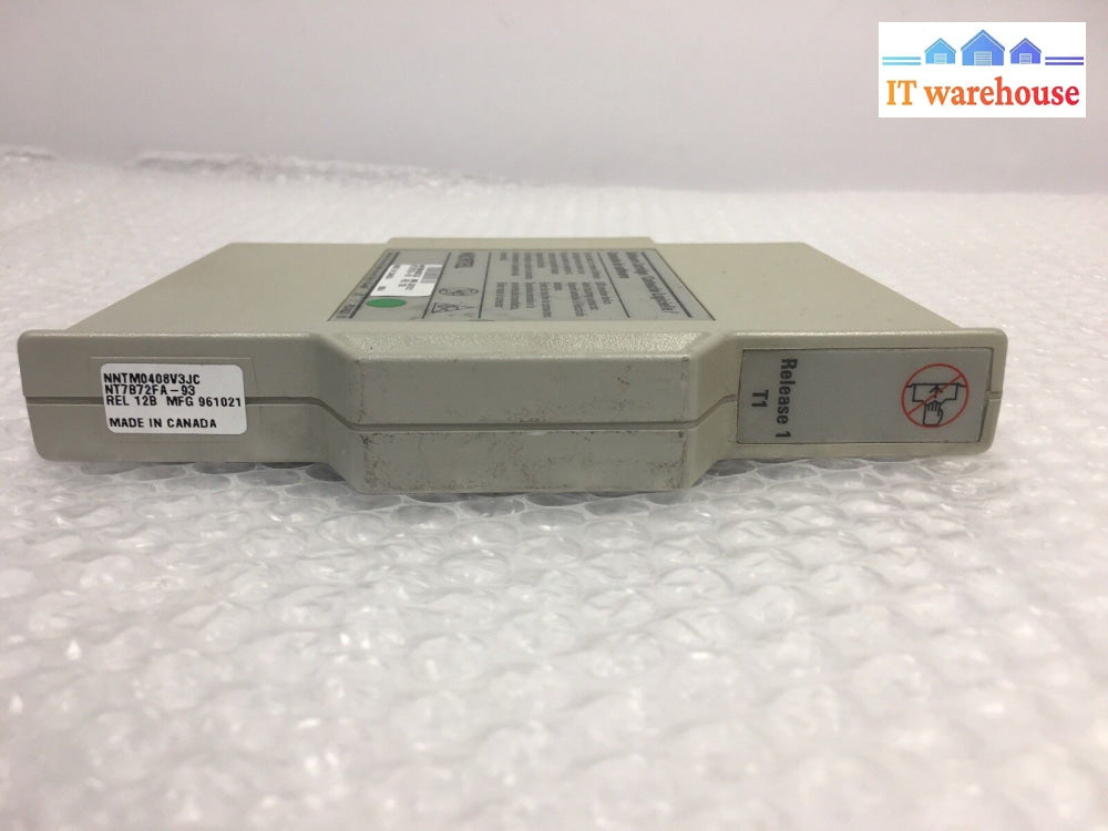 + Nortel Nt7B72Fa-93 Software Cartridge @@@