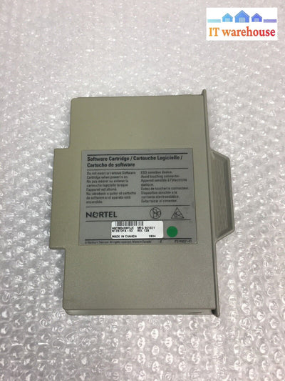 + Nortel Nt7B72Fa-93 Software Cartridge @@@