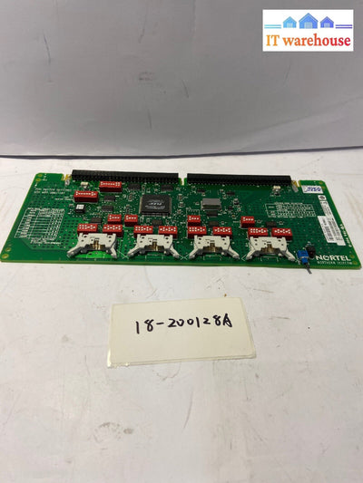 ～  Nortel Nt8d41bbe5 4-Port SDI Paddle Board Card