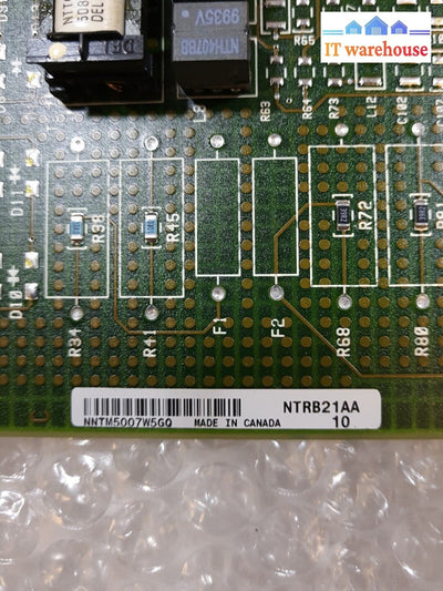 - Nortel Ntrb21Aa Telephone Sytem Module Card Rise 10 @@@