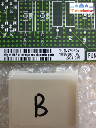 - Nortel Ntrb21Ac Telephone Sytem Module Card Rise 02 @@@