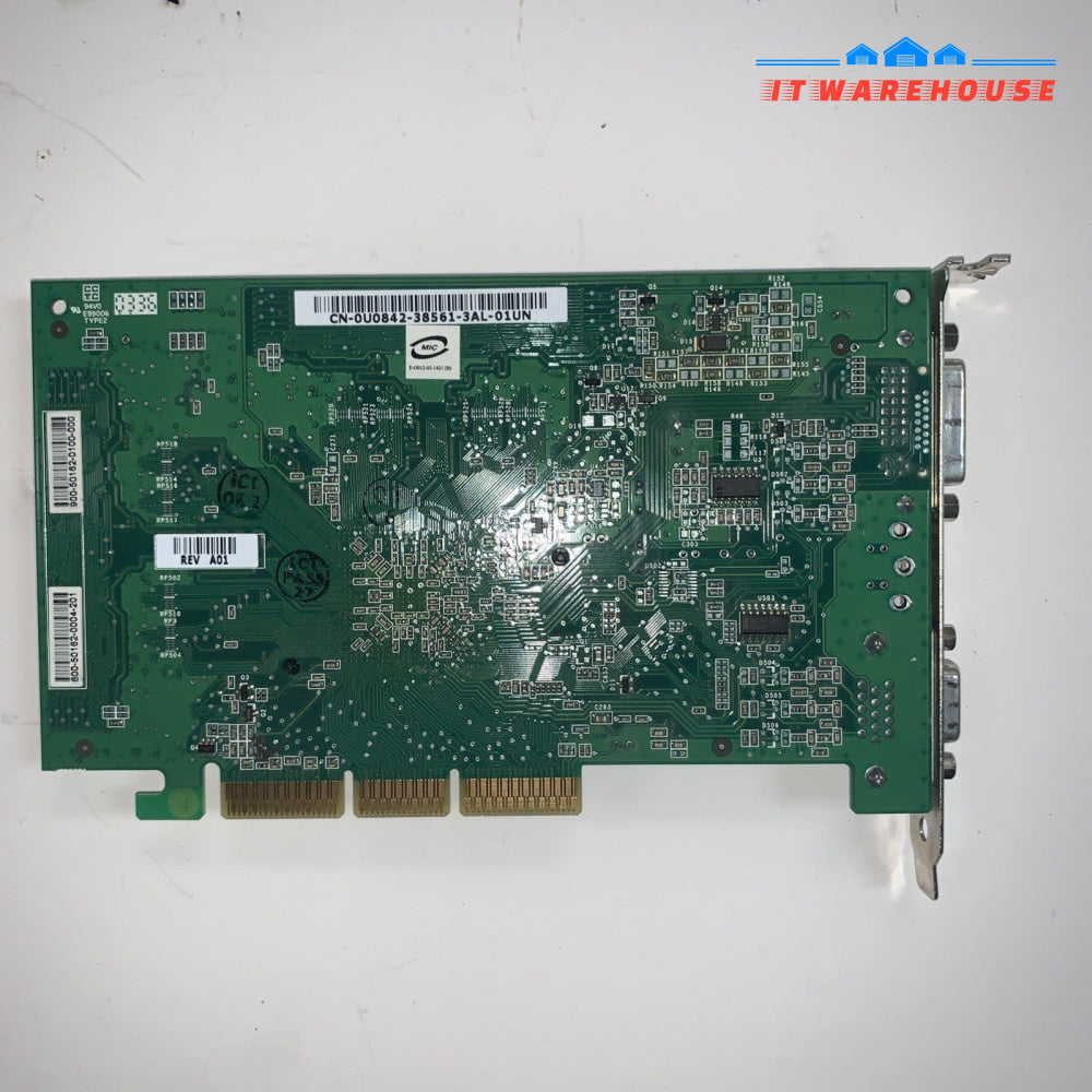 NVidia Dell GeForce FX5200 128MB AGP DVI Graphics Video Card U0842 0U0842