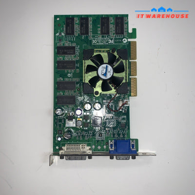 NVidia Dell GeForce FX5200 128MB AGP DVI Graphics Video Card U0842 0U0842