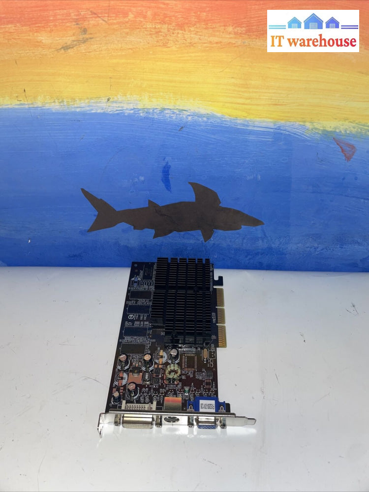 Nvidia Geforce Fx5200-Dv128 128 Mb Carte Graphique Dvi Tv-Out Vga Agp 8X