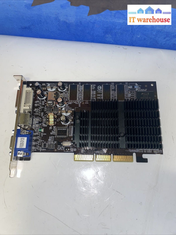 NVIDIA Geforce FX5200-DV128 128 MB Carte Graphique DVI Tv-out VGA AGP 8x