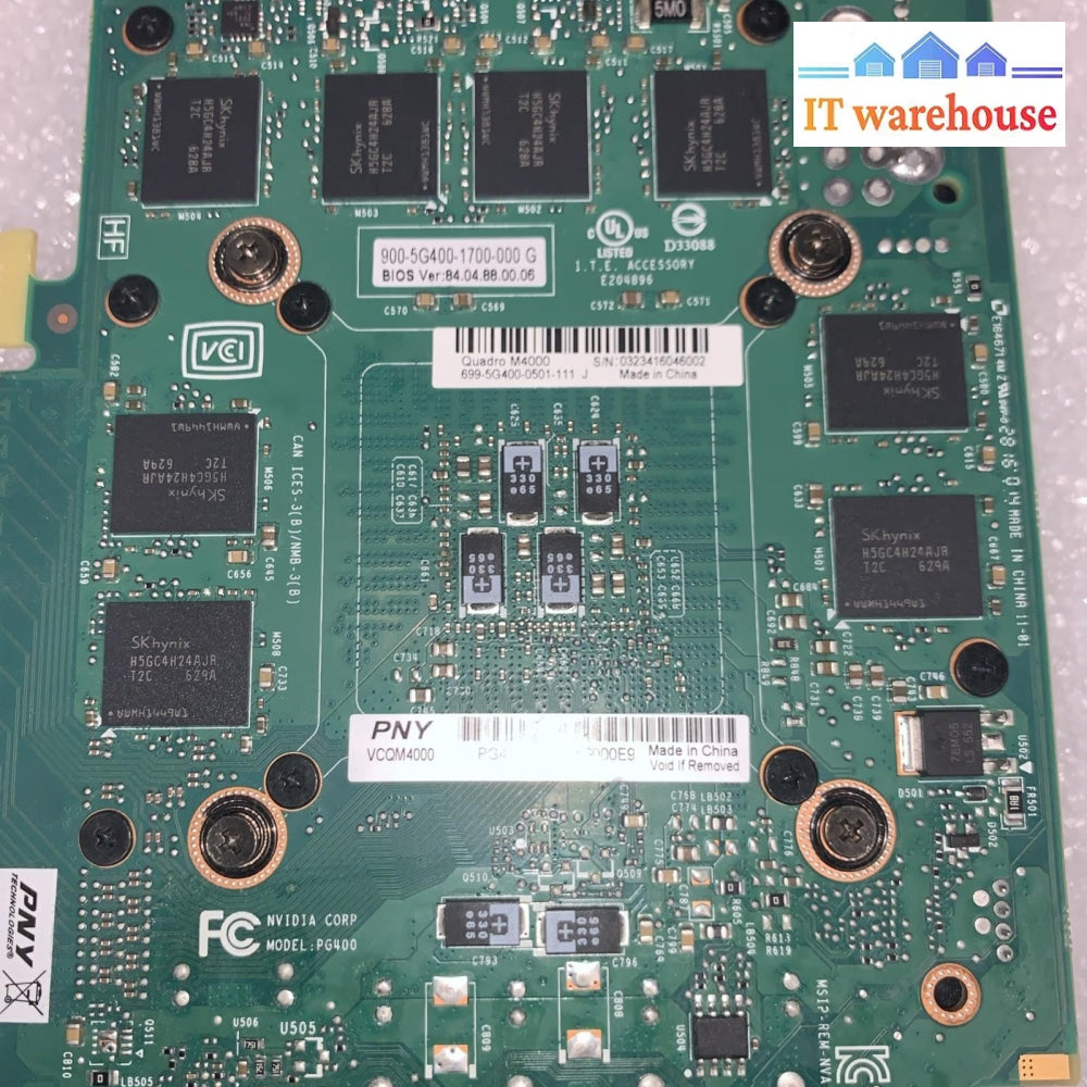 NVIDIA Quadro M4000 699-5G400-0501-111 4-DP video card
