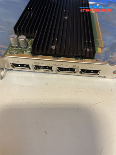 Nvidia Quadro NVS 450 512 PCI-e DisplayPort Video Graphics Card HP 4x DP ports