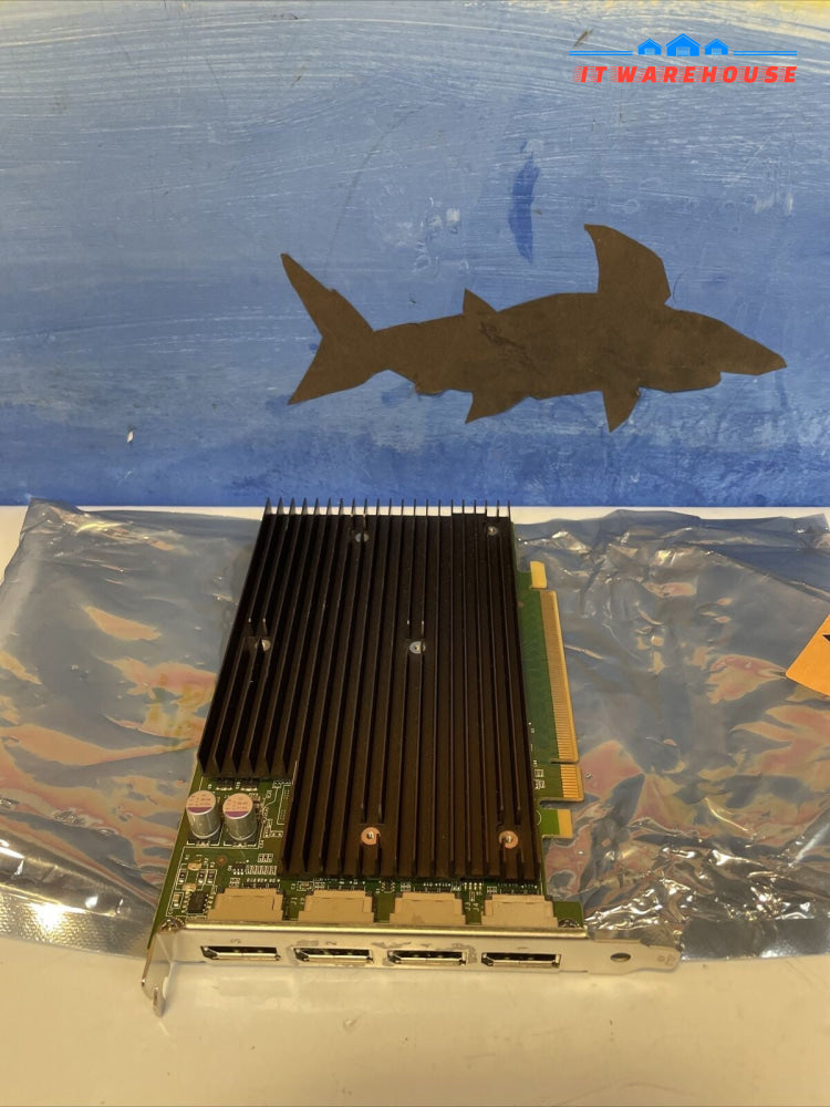 Nvidia Quadro NVS 450 512 PCI-e DisplayPort Video Graphics Card HP 4x DP ports