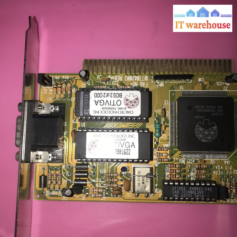 Oak Otivga Ot1077 Vga Graphics Card