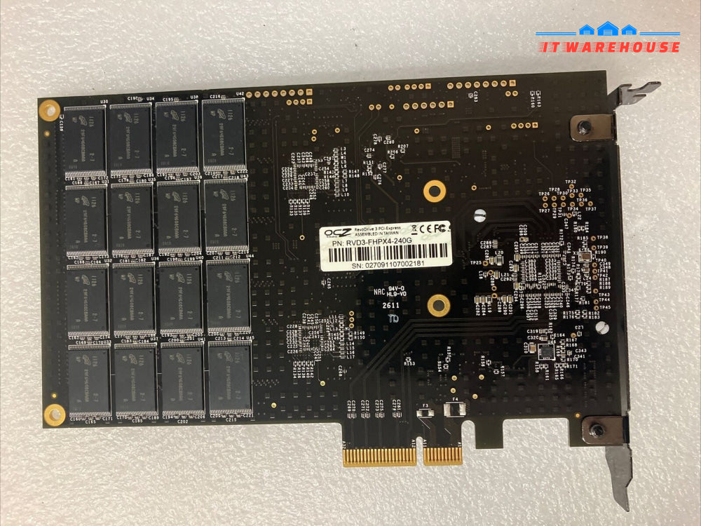 OCZ RVD3-FHPX4-240G RevoDrive 240GB PCI-E Add-in Card Solid State Drive SSD ~