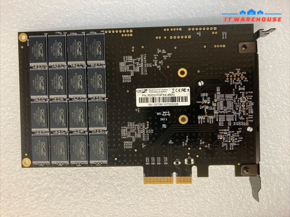 OCZ RVD3-FHPX4-480G RevoDrive 480GB PCI-E Add-in Card Solid State Drive SSD ~