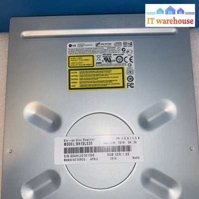 OEM LG BLACK 6X BD-R 2X BD-RE 16X DVD+R SATA SUPER-MULTI BLU-RAY BURNER GBW-H20L
