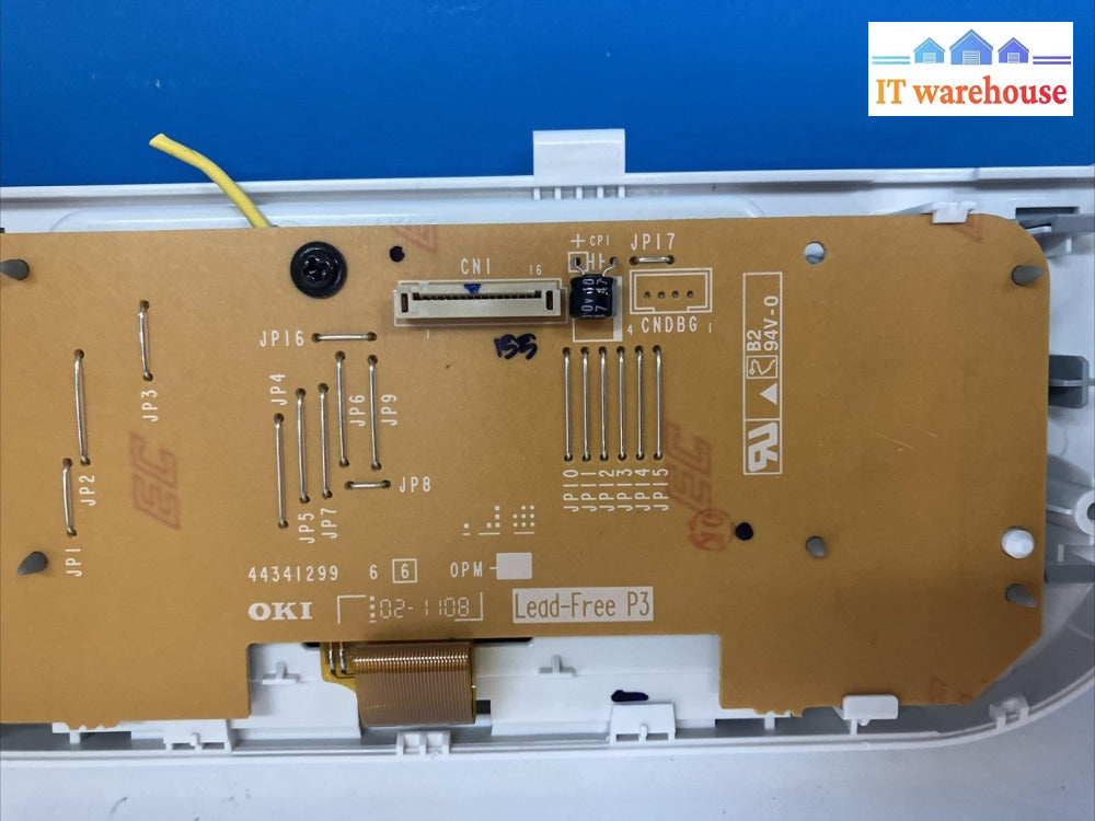 OKI MC361 Color MFP Laser Printer Front Control Panel With Display Screen ~
