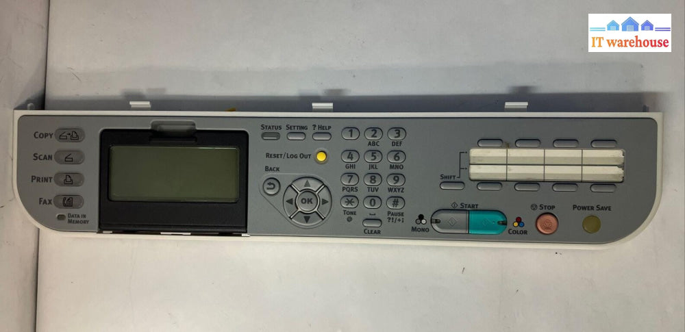 OKI MC361 Color MFP Laser Printer Front Control Panel With Display Screen ~