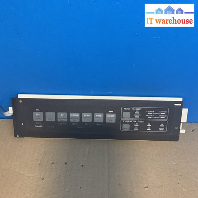 OKIDATA 55045601 LXSP OPERATOR PANEL BOARD WITH PANEL OVERLAY  ML390 ML391