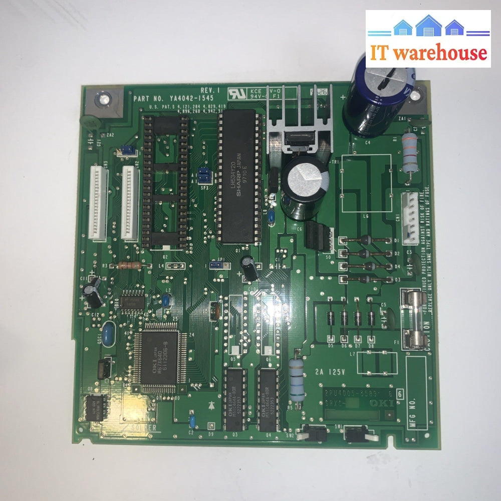 Okidata ML390 390 Turbo Pcb. SRXC Board Assembly YA4042-1545
