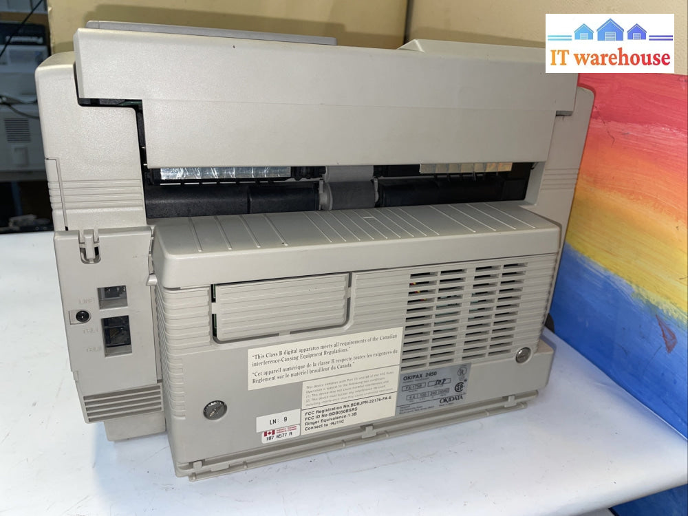 Okidata OKIFAX 2450 Laser Toner Printer