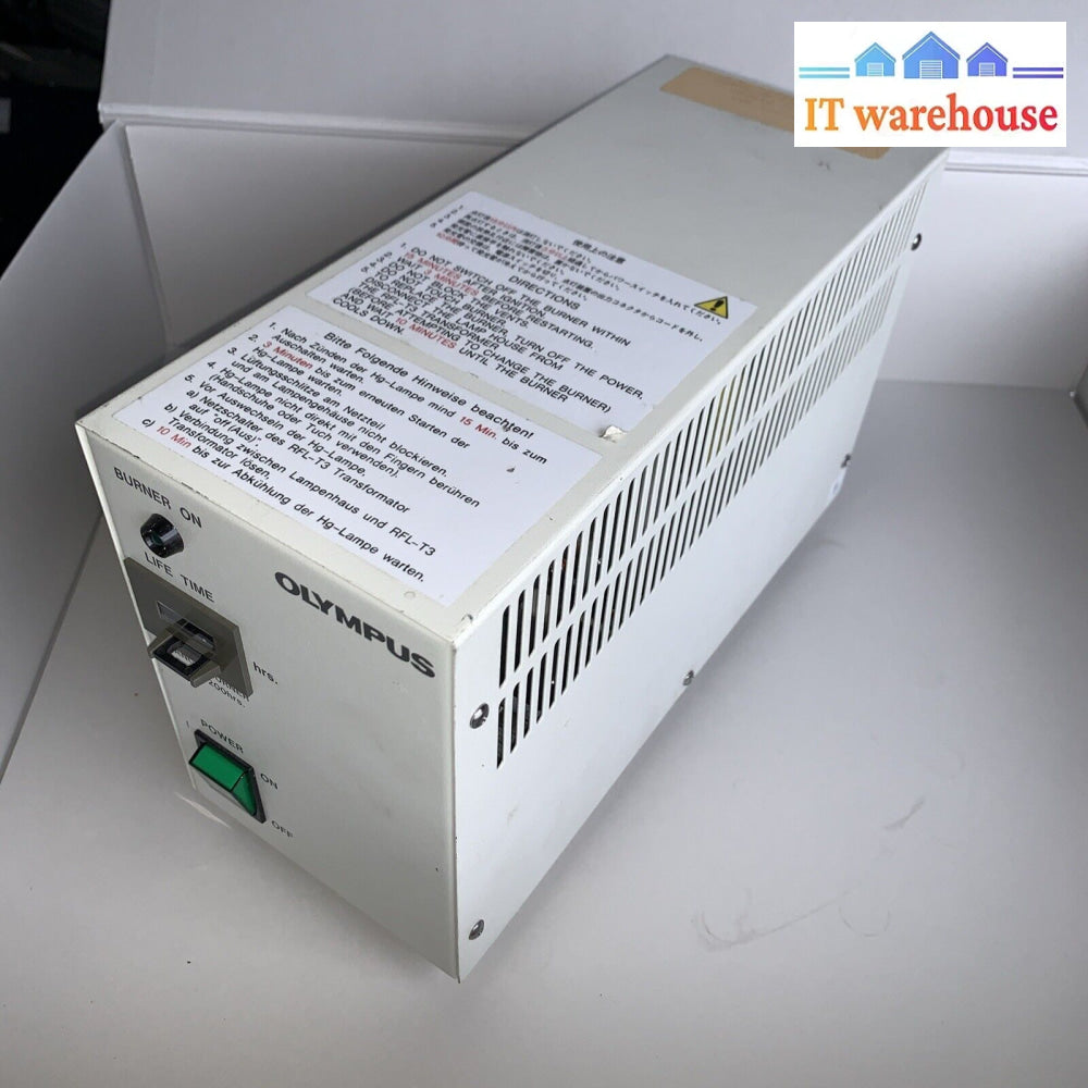 Olympus Bh2-Rfl-T3 High Pressure Mercury Burner Power Supply 100W