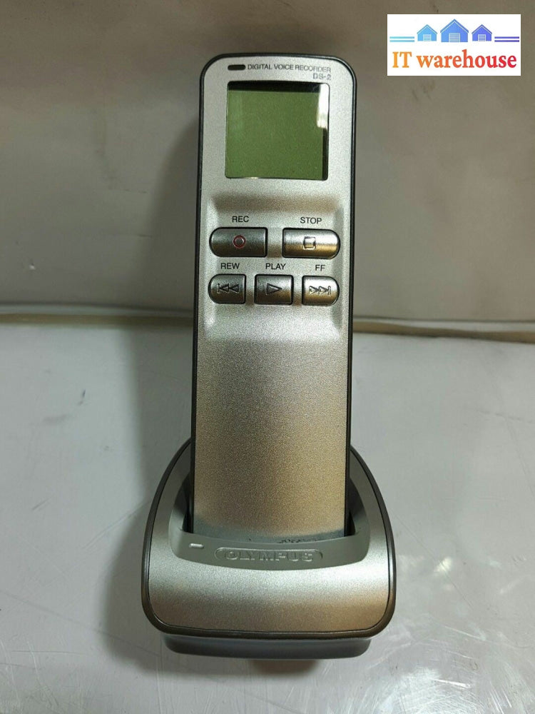 - Olympus  Digital Voice Recorder DS-2 WITH CADDY (NO ADAPTER) @
