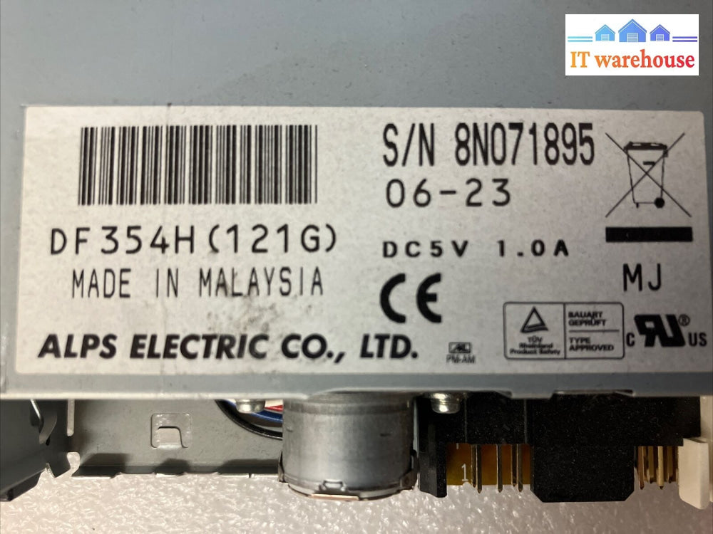 ~ One Alps Electric Df354H 1.44Mb 3.5’ Internal Floppy Disk Drive Fdd