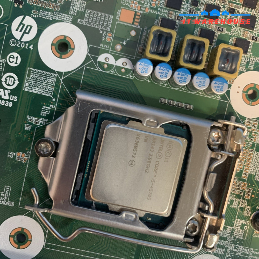 One HP Pro RP5810 Motherboard 748612-701 748612-301 w/ CPU