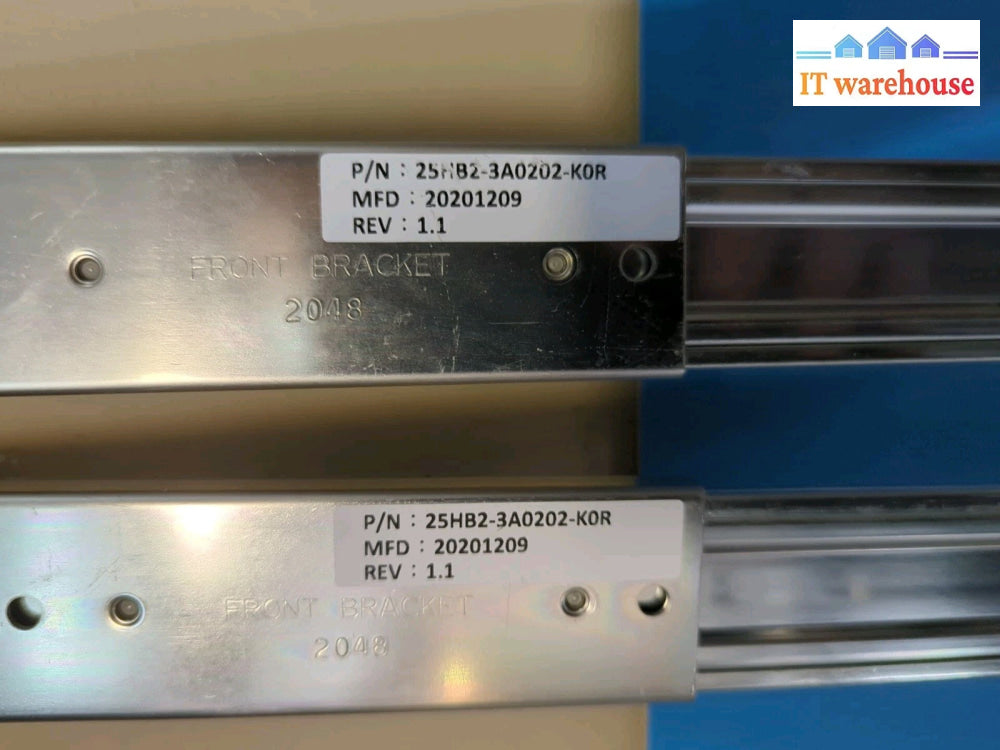 (One Pair) GIGABYTE 25HB2-3A0202-K0R 1U RACKMOUNT RAIL KIT