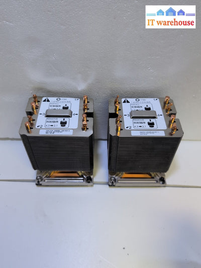 One Pair Intel Heatsink H50589-006 For S2600ST Server Board -