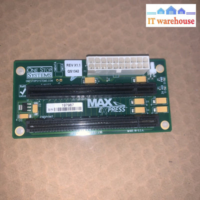 One Stop MAX Express OSS-BP-Target-X16 PCIe  Expansion Backplane QS1342