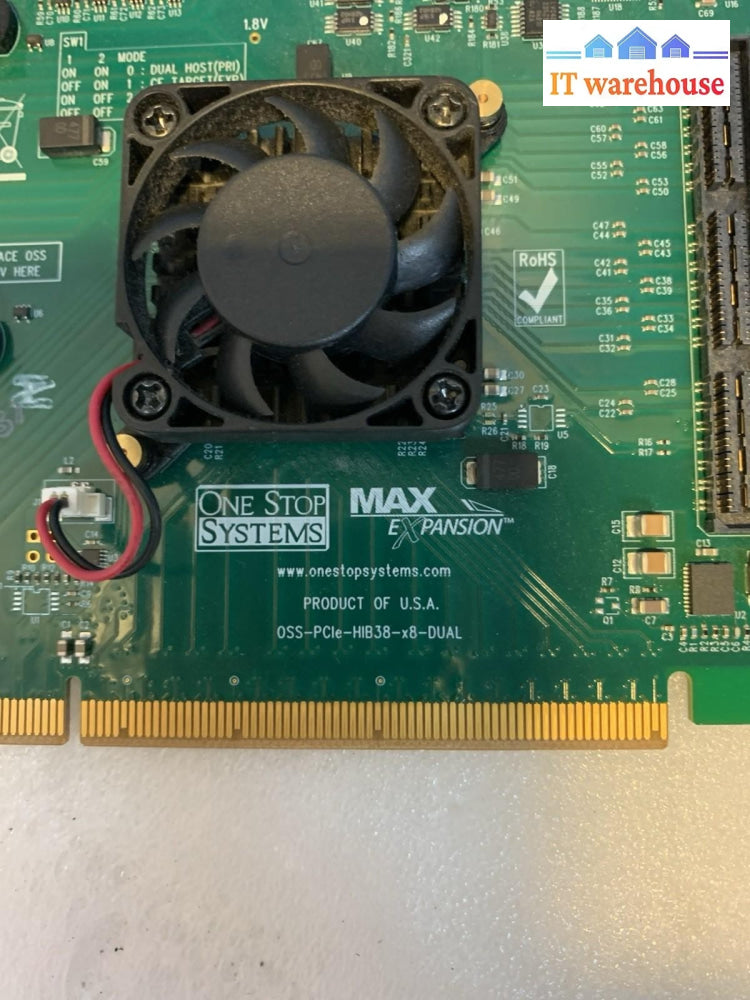 One Stop Systems OSS-PCIe-HIB38-x8-DUAL Host Interface PCIe Expansion Card