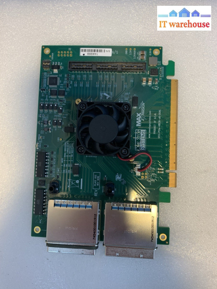 One Stop Systems OSS-PCIe-HIB38-x8-DUAL Host Interface PCIe Expansion Card