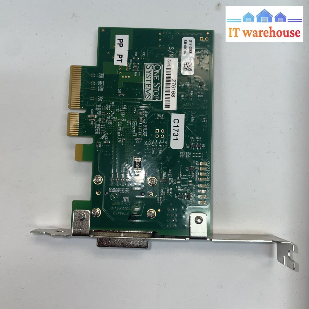 One Stop Systems PCIe-HIB35-x4-2644 Gen 2 Switch-Based Cable Adapter