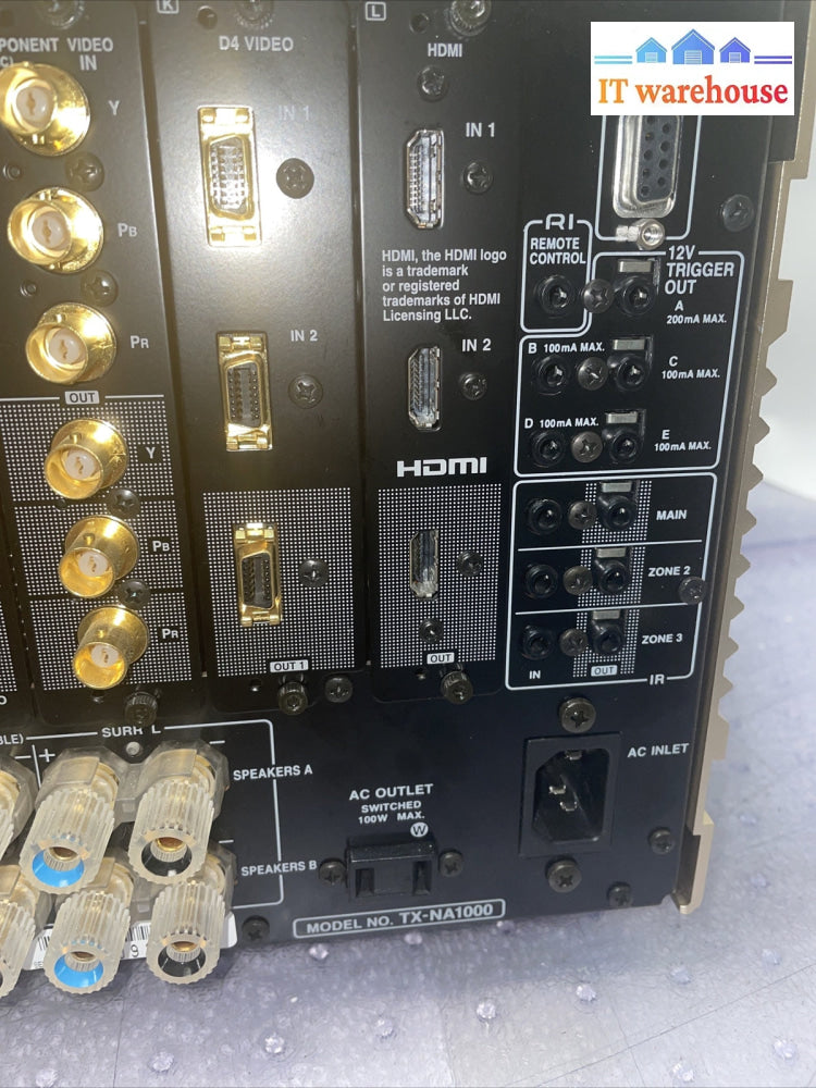 ONKYO AV Centre TX-NA1000 [220V required, not 110V]