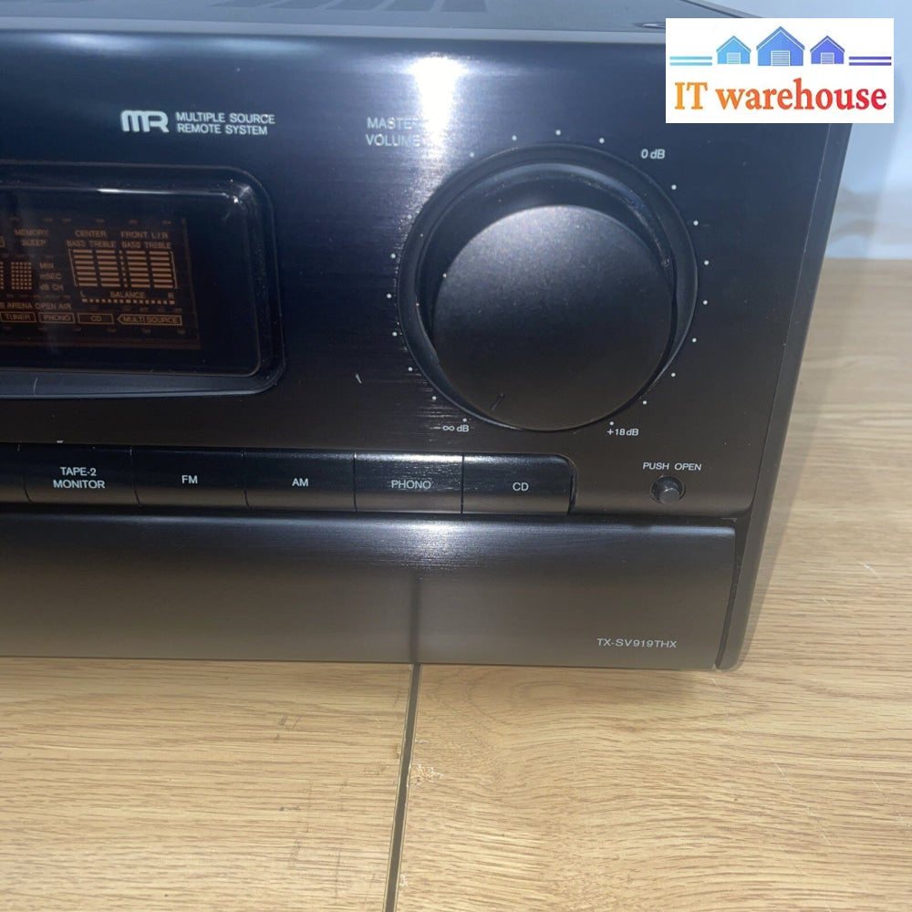 Onkyo Integra TX-SV919THX A/V Control Tuner Amplifier  ( Tested, no remote)